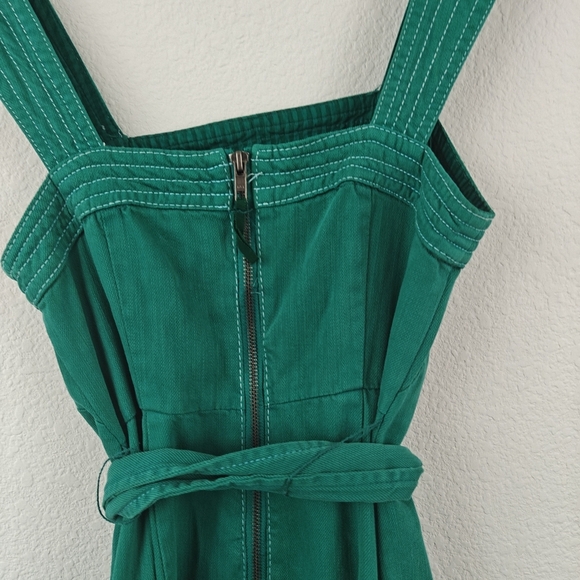 Anthropologie Maeve Elizabeth Button-Front Knee Length Dress Size 0 Women's - Picture 16 of 16